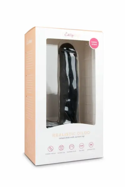 TOYJOY Real Feel Model Crni 29.5 cm - Anatomski Silikonski Sistem