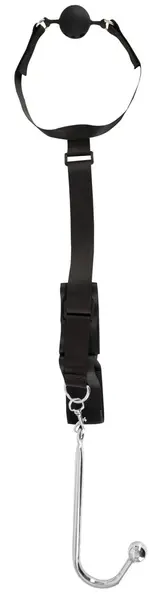 Bad Kitty bondage set sa analnom kukom i podesivim gegom za usta