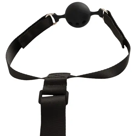 Bad Kitty bondage set sa analnom kukom i podesivim gegom za usta