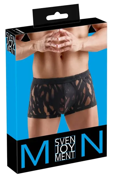 Svenjoyment M. Pants L crne sa burnout efektom udoban kroj