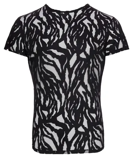 Svenjoyment M. Shirt XL crna muška majica kratkih rukava sa burnout efektom