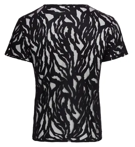 Svenjoyment M. Shirt XL crna muška majica kratkih rukava sa burnout efektom