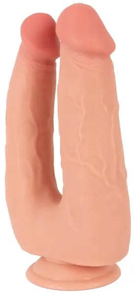 Nature Skin savitljivi dupli penetrator sa pokretnom kožom TPE 20/19cm