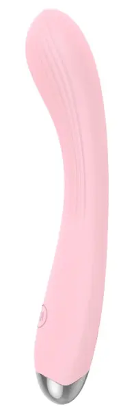 beau coeur Kireya Curved Vibra silikonski intimni masažer 20.3 cm ljubičasti
