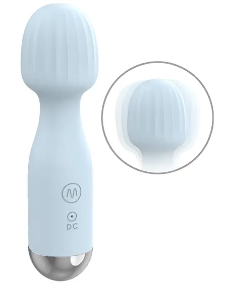 beau coeur Vanyor Mini Wand masažer kompaktni silikonski 15.4 cm roze