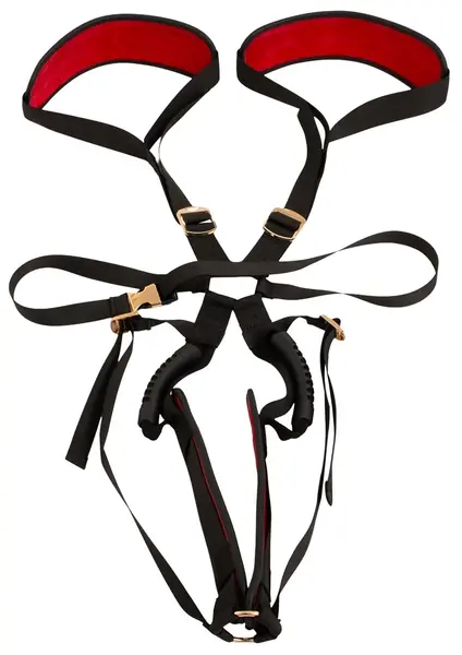 Bad Kitty Body Swing podesivi pojas sa crvenom postavom, maksimalno opterećenje 120 kg