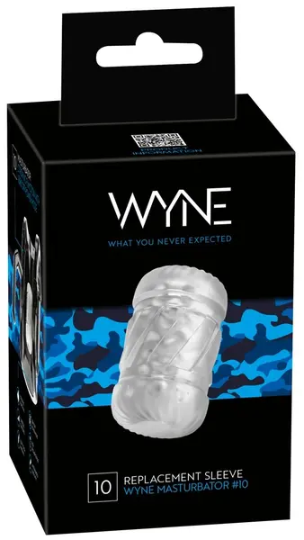 WYNE rukav za No. 10, zamenski mekani TPE uložak, neutralni, 11.5 cm