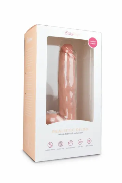 TOYJOY Realistic Touch Model 26.5 cm, Fleksibilna Površina, Bež