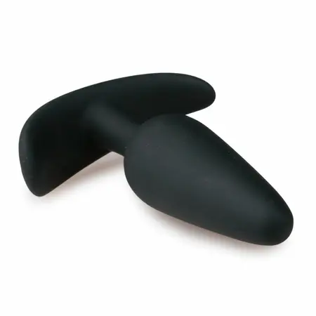 EasyToys Silikonski čep S Crni - Kompaktni fleksibilni intimni aksesoar