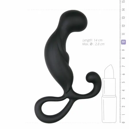 Nexus Revo Zakrivljeni prostate masažer Crni - Ergonomski silikonski uređaj