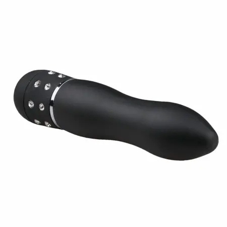 Love Diamond Crni intimni uređaj Teksturirani multi-brzinski 13 cm