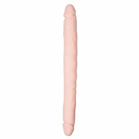EasyToys Silikonski dvojni fleksibilni intimni uređaj 45 cm Crni