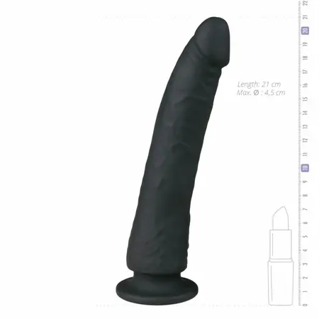 TOYJOY Fleksibilni silikonski model sa usisnom bazom 20 cm - Prirodan izgled