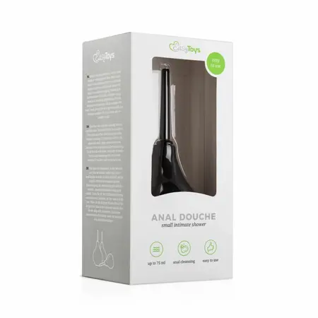 EasyToys Black Intimni Uređaj za Čišćenje Mali - Ergonomski Higijenski Sistem