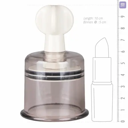 EasyToys Veliki Set Vakuumskih Usisnih Čašica za Stimulaciju Tela 2 kom