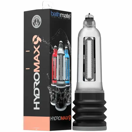 Bathmate Hydromax9 Clear Intimna Hidropumpa sa Komfornim Prstenom 27.9cm