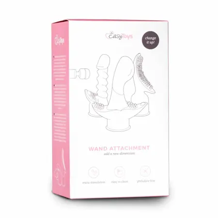 Easytoys Spiralni Wand Dodatak Roze - Fleksibilni Silikonski Dodatak