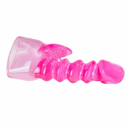 Easytoys Spiralni Wand Dodatak Roze - Fleksibilni Silikonski Dodatak