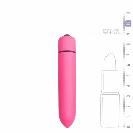 EasyToys Bullet Vibrirajući Uređaj 10-Brzinski Kompaktni Roze