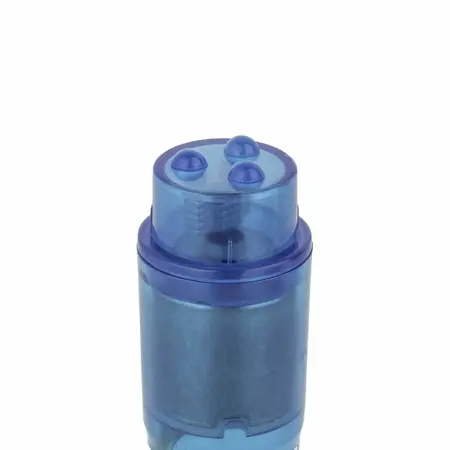 EasyToys Pocket Rocket Plavi - Kompaktni Masažer sa Više Dodataka