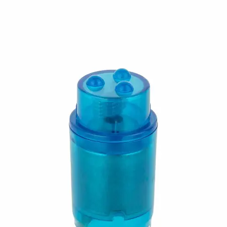 EasyToys Pocket Rocket Plavi - Kompaktni Masažer sa Više Dodataka