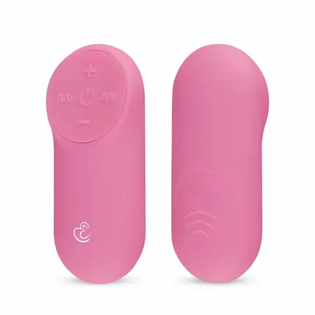 EasyToys Vibrirajuće Jaje Roze Daljinski Upravljač 10-Načina Vodootporno 8718627521946