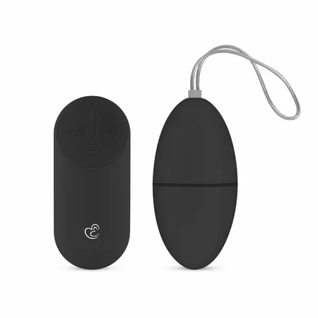 EasyToys Daljinski Upravljano Vibrirajuće Jaje Crno - 10 Načina, Domet 20m