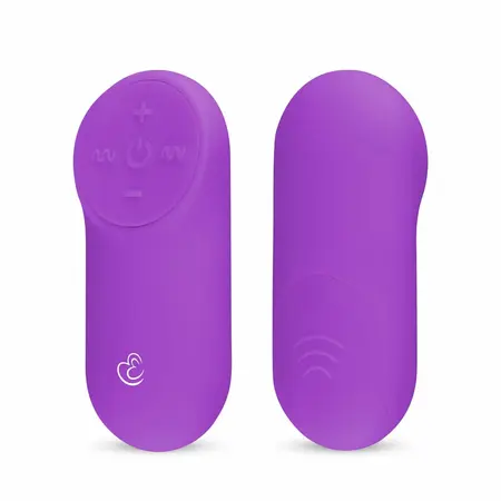 EasyToys Vibrirajuće Jaje Daljinski Upravljač Ljubičasto - Kompaktni Bežični Model