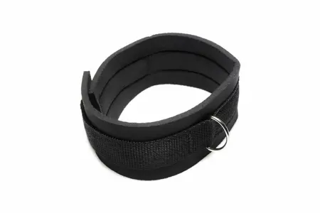 Frisky Adjustable Neoprene Collar & Nylon Leash Set, Black, 116cm