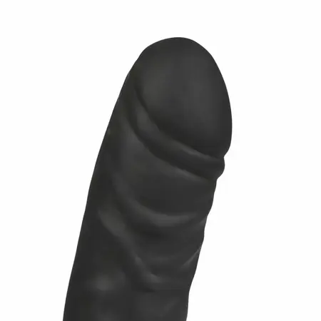 Size Matters Hollow Silicone Support System - Adjustable, Black, 15 cm
