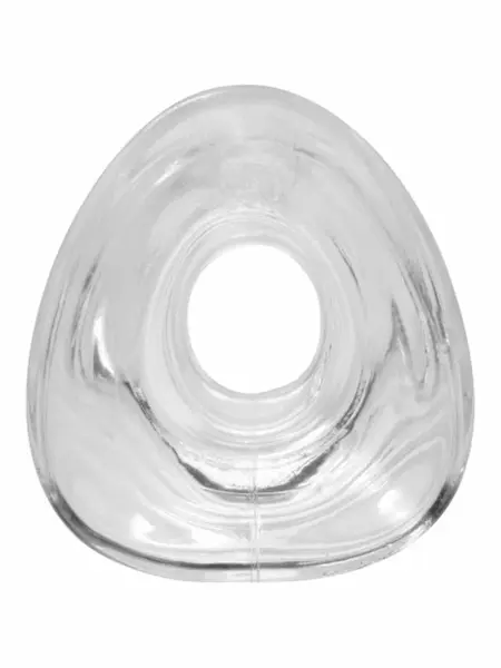 XR Brands Cock Dock Clear Hollow Tunnel Plug 11cm TPE