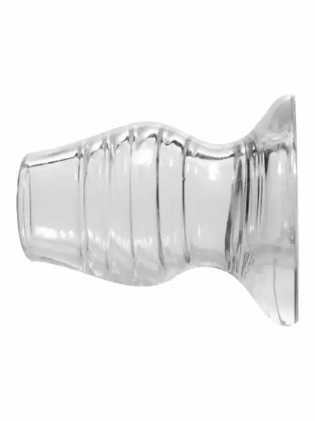 XR Brands Cock Dock Clear Hollow Tunnel Plug 11cm TPE