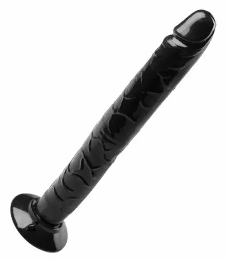 XR Brands Tower intimni stub crni 32cm TPR sa usisnom bazom