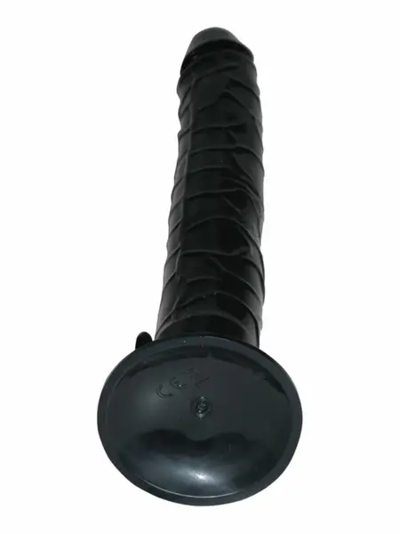 XR Brands Tower intimni stub crni 32cm TPR sa usisnom bazom