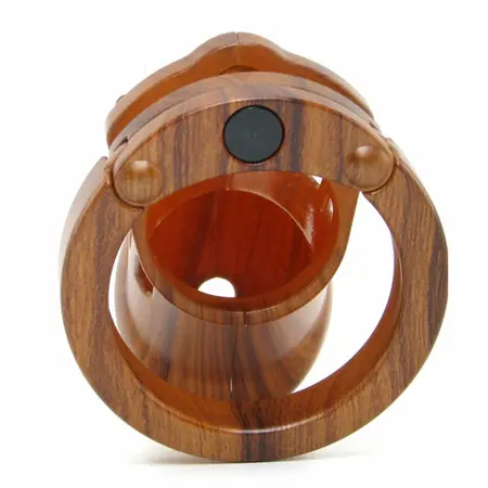 CB-X CB-6000 Designer Series Chastity System Wood Finish 35 mm