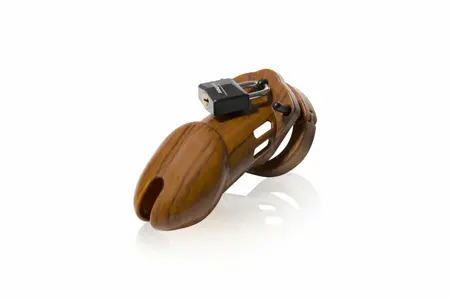 CB-X CB-6000 Designer Series Chastity System Wood Finish 35 mm