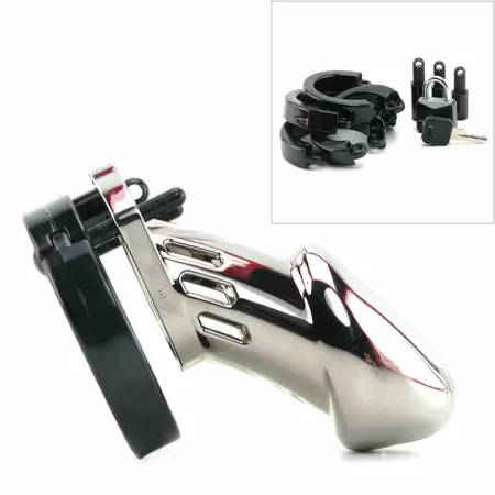 CB-X CB-6000 Chrome Intimate Cage System 35 mm Adjustable Ring