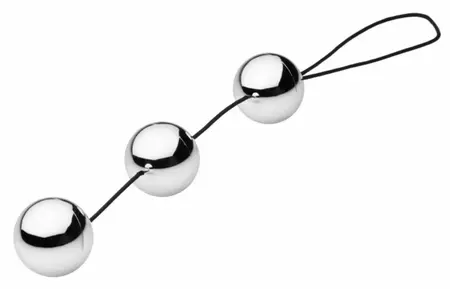 Trilogy utežene Kegel kuglice za vežbanje sa najlonskim konopcem - ABS plastika, 3 kom