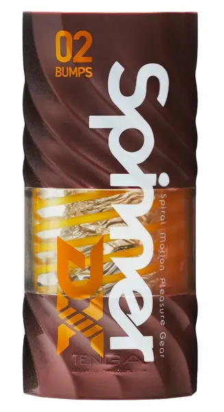 Tenga Spinner Deluxe 02 Bumps - Rotirajući sistem stimulacije, 14 cm