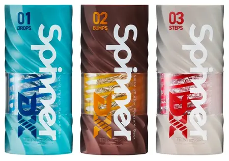 Tenga Spinner Deluxe 02 Bumps - Rotirajući sistem stimulacije, 14 cm