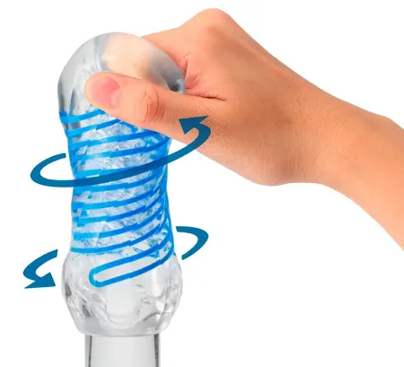 Tenga Spinner Deluxe 01 Drops - Rotirajući sistem stimulacije, 14 cm