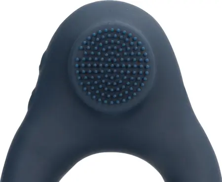 Loveline Indigo Blue Vibrating Ring with Dual Stimulating Surface
