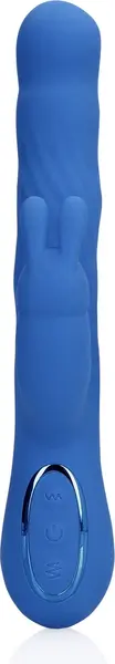 Loveline Jetset Blue Dual Action Intimate Machine with Flexible Motion