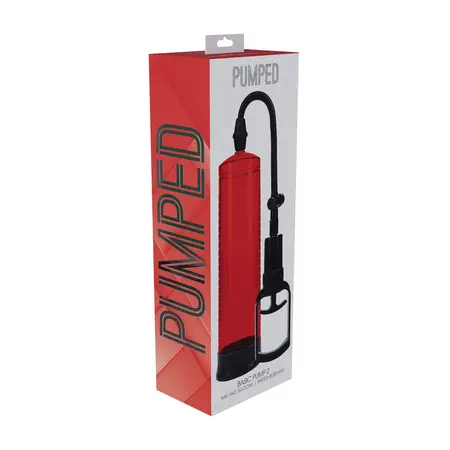 Pumped Basic Pump 2 Crvena – Vodootporni Vakuum Trenažer