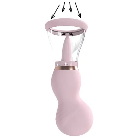 Sensual Punjeni Pump Set Ružičasti – Multi Zona Vakuum Sistem