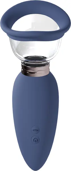 Shots Arousing Blue Rechargeable Intimate Vacuum System Set