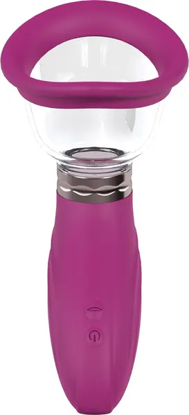 Shots Delightful punjivi intimni pump set Roze silikon