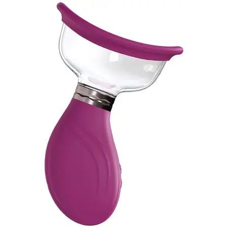 Shots Delightful punjivi intimni pump set Roze silikon