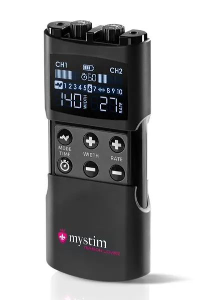 Mystim Tension Lover 2 napredna E-Stim kontrolna jedinica, 2 kanala, USB-C