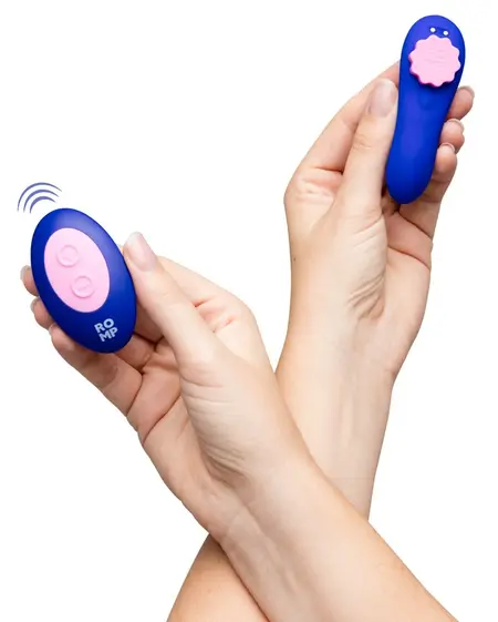 ROMP Party bežični silikonski gaćični vibrator sa daljinskim upravljanjem, vodootporan, 8.7 cm